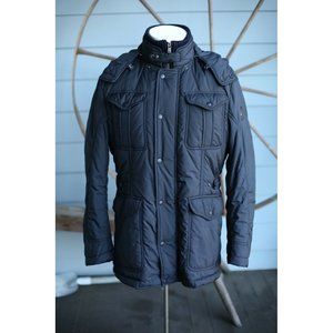 MONTECORE Goose Down Puffer Jacket SZ 48/38 Navy $950